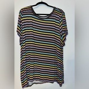 Torrid Multicolor Striped Top